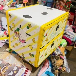 Pochacco fabric storage drawers